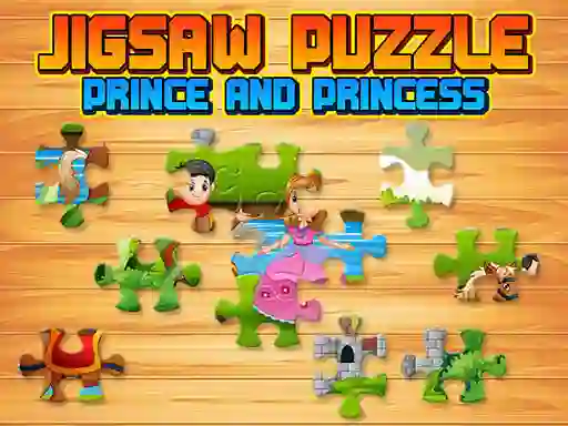 لعبة Prince and Princess Jigsaw Puzzle على الانترنت