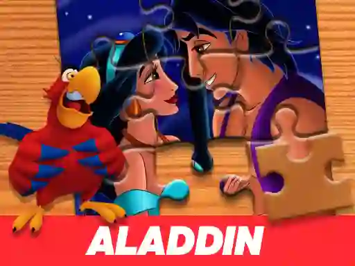 لعبة Aladdin Jigsaw Puzzle على الانترنت