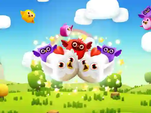 لعبة Birds LineUp على الانترنت