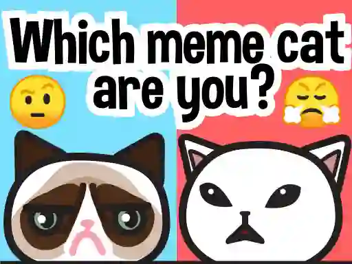 لعبة Which Meme Cat Are You? على الانترنت