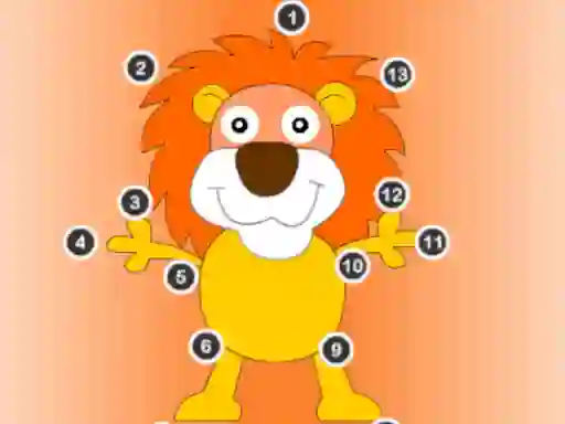 لعبة Point To Point Happy Animals على الانترنت
