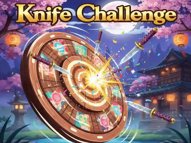 لعبة Knife Challenge على الانترنت