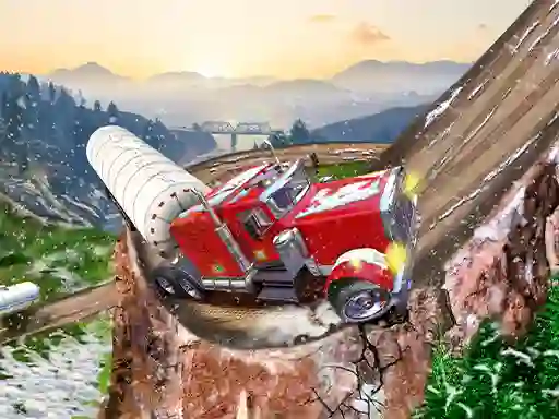 لعبة Semi Truck Snow Simulator على الانترنت