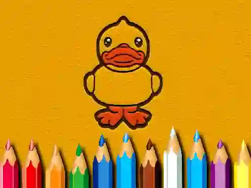 لعبة Back To School: Ducks Coloring Book على الانترنت
