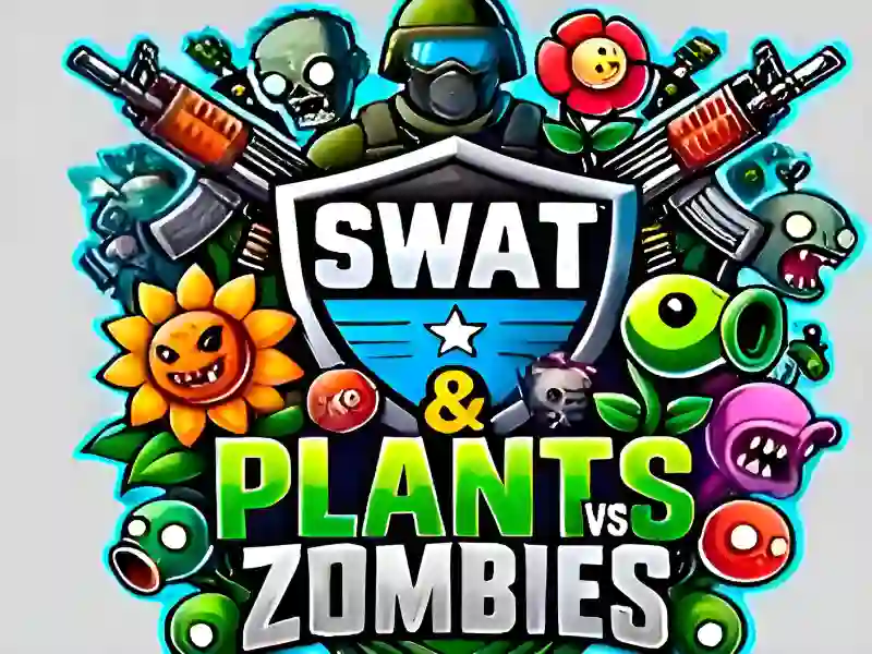 لعبة SWAT & Plants vs Zombies على الانترنت