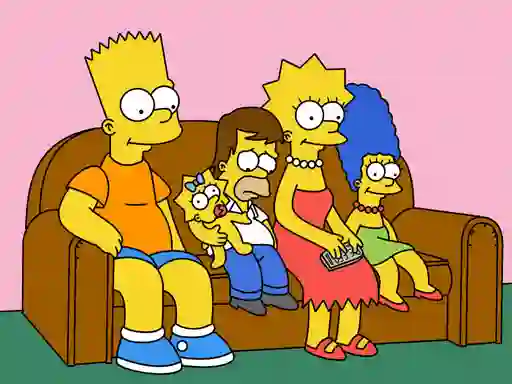 لعبة The Simpsons Jigsaw Puzzle على الانترنت