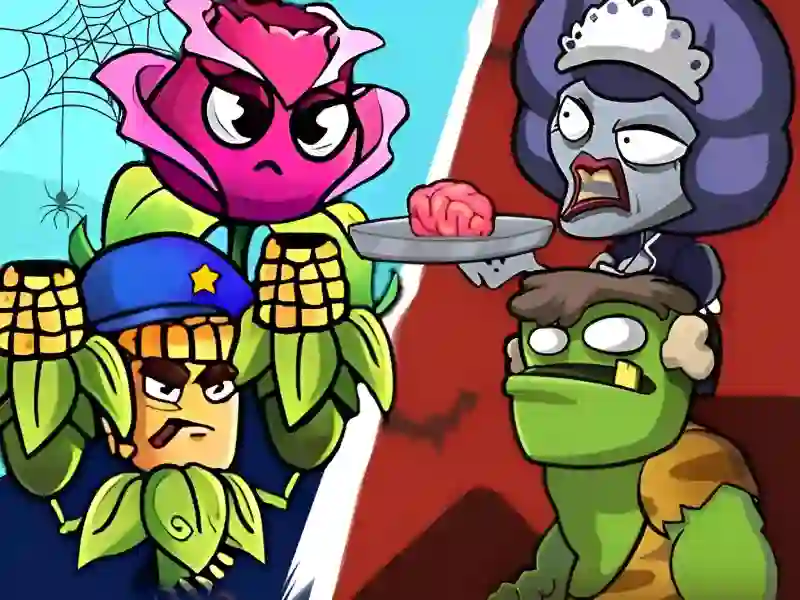 لعبة Plants Vs Zombies - Merge Defense على الانترنت