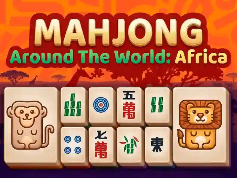 لعبة Mahjong Around The World Africa على الانترنت
