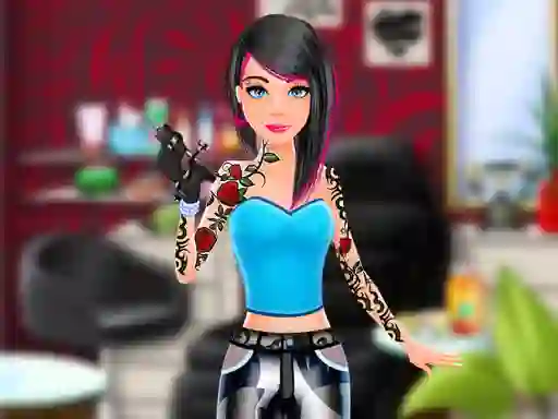 لعبة Princess Tattoo Salon على الانترنت