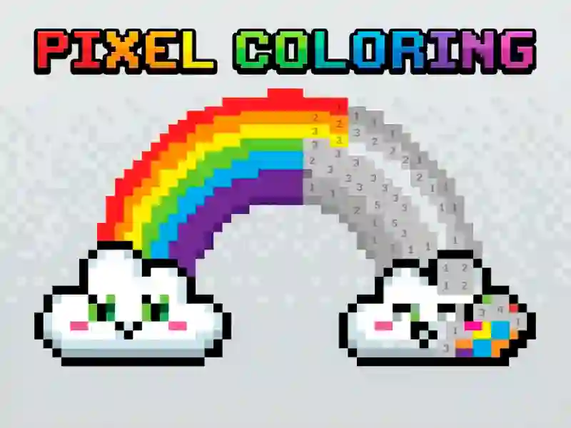 لعبة Pixel Coloring على الانترنت