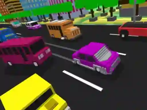لعبة Blocky Highway Racing على الانترنت