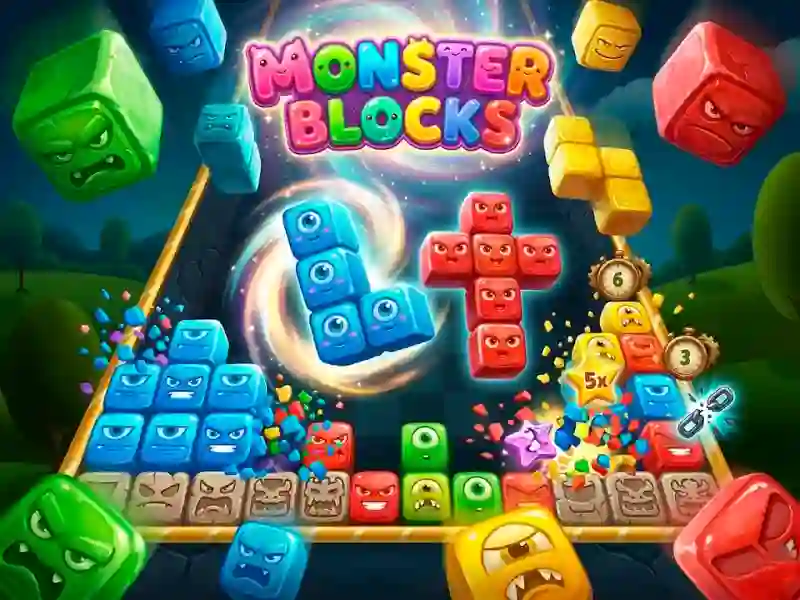 لعبة Monster Blocks على الانترنت