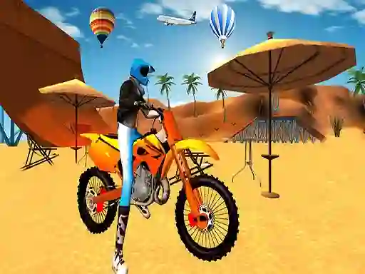 لعبة Motocross Beach Game: Bike Stunt Racing على الانترنت