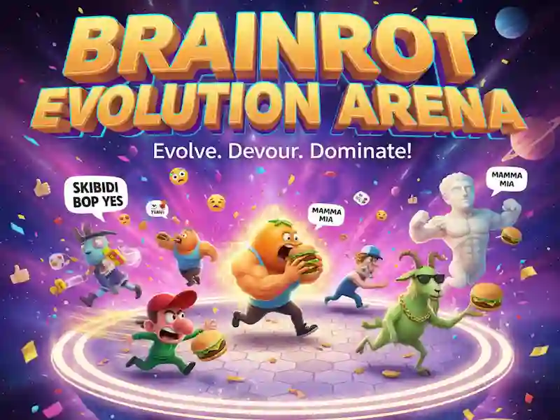 لعبة Brainrot Evolution Arena على الانترنت
