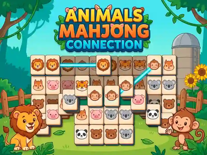 لعبة Animals Mahjong Connection على الانترنت