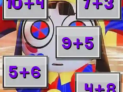 لعبة Pomni Math Game على الانترنت