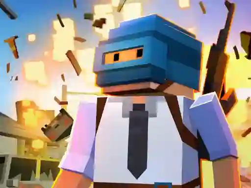 لعبة Pubg Craft Battlegrounds على الانترنت