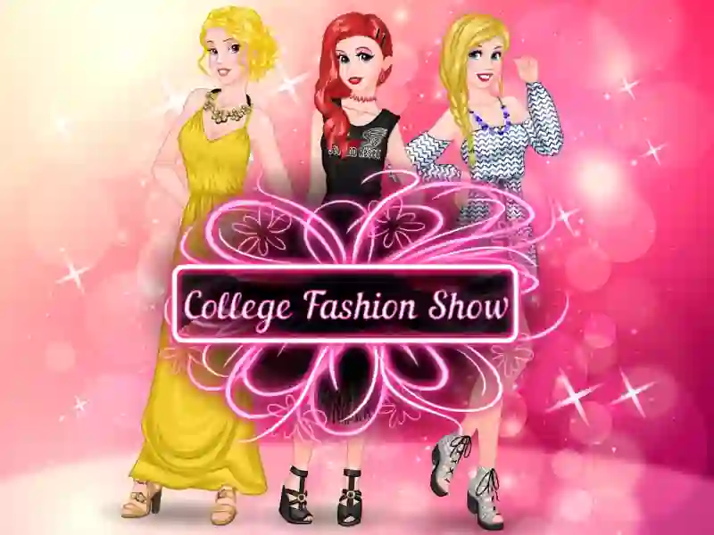 لعبة College Fashion Show على الانترنت