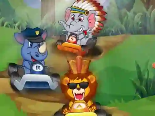 لعبة Animal Buggy Racing على الانترنت