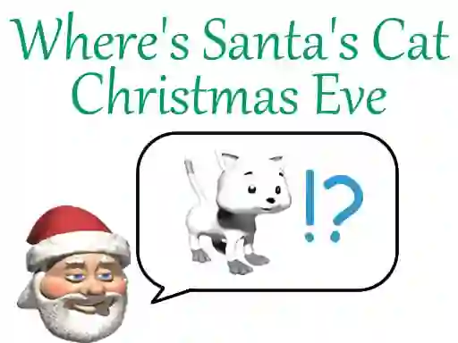 لعبة Where's Santa's Cat Christmas Eve على الانترنت