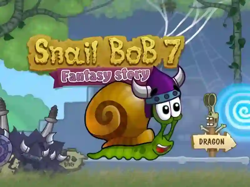 لعبة Snail Bob 7 fantasy story على الانترنت