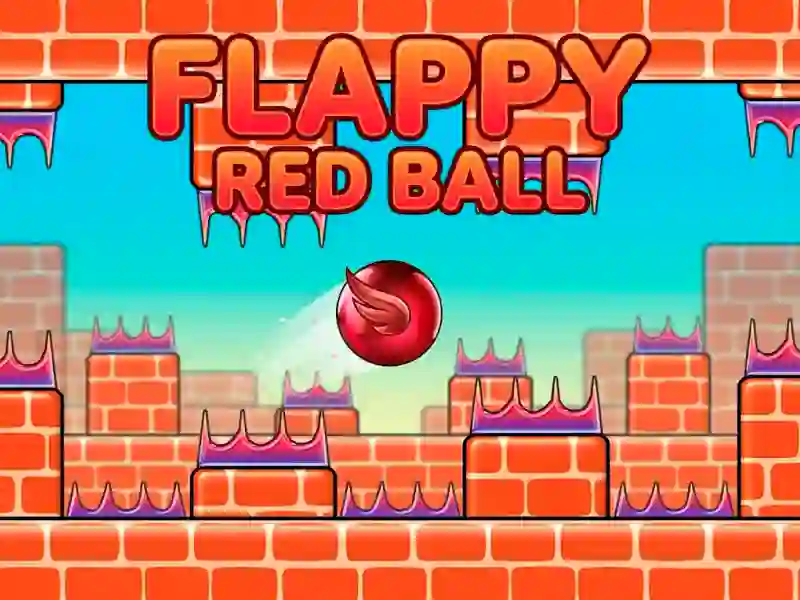لعبة Flappy red ball على الانترنت