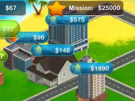 لعبة Real Estate Tycoon على الانترنت