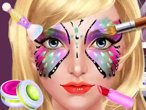 لعبة Face Paint Salon على الانترنت