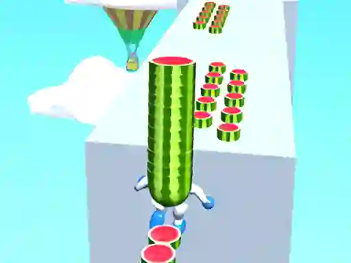 لعبة Watermelon Run على الانترنت