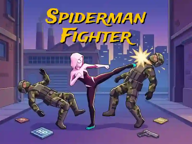 لعبة Spiderman Fighter على الانترنت