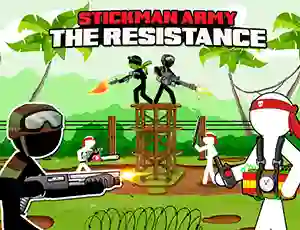 لعبة Stickman Army: The Resistance على الانترنت