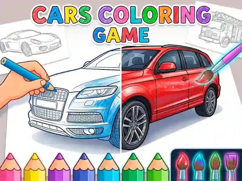 لعبة Cars Coloring Game على الانترنت