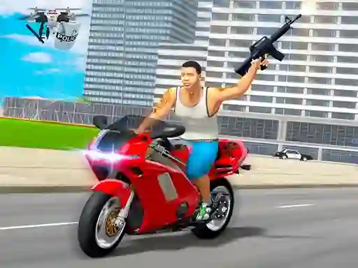 لعبة Open World Crime City Shooting على الانترنت