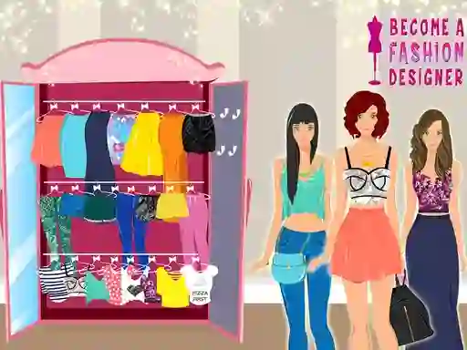 لعبة Become a Fashion Designer على الانترنت