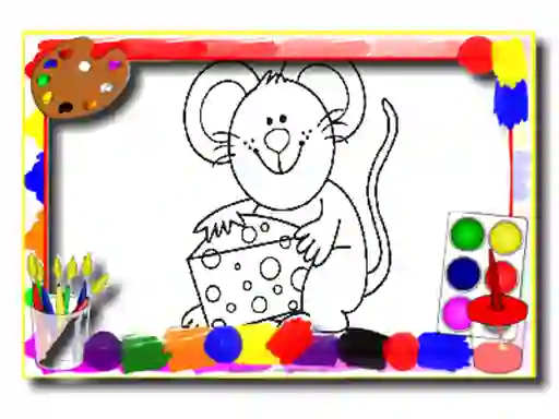 لعبة Kids Cartoon Coloring Book على الانترنت