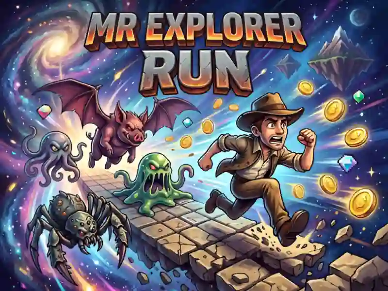 لعبة Mr Explorer Run على الانترنت