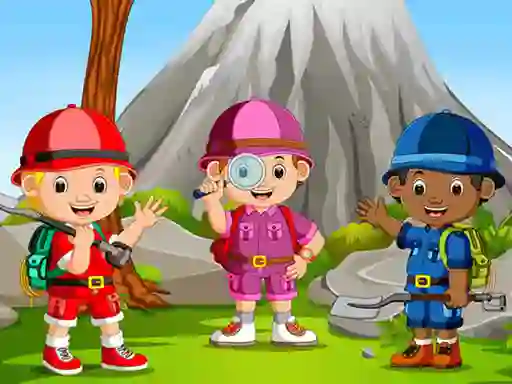 لعبة Kids Camping Hidden Stars على الانترنت
