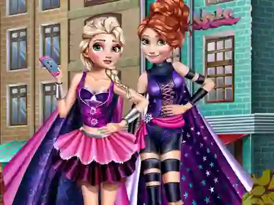 لعبة Superhero Spring Princess Dress Up على الانترنت