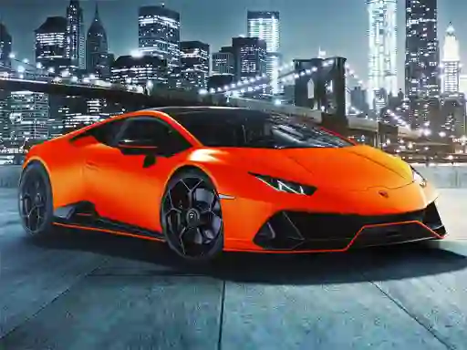 لعبة Lamborghini Huracan Evo Puzzle على الانترنت