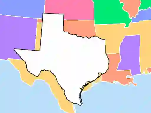 لعبة USA Map Quiz على الانترنت