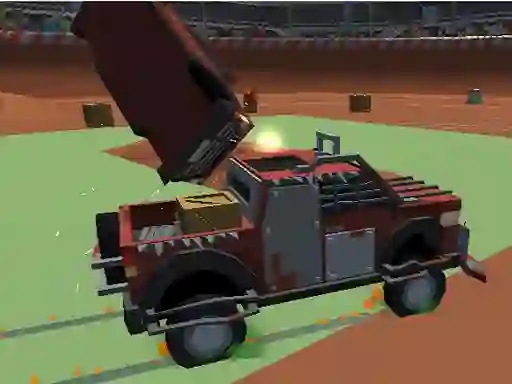 لعبة Pixel Car Cash Demolition V1 على الانترنت