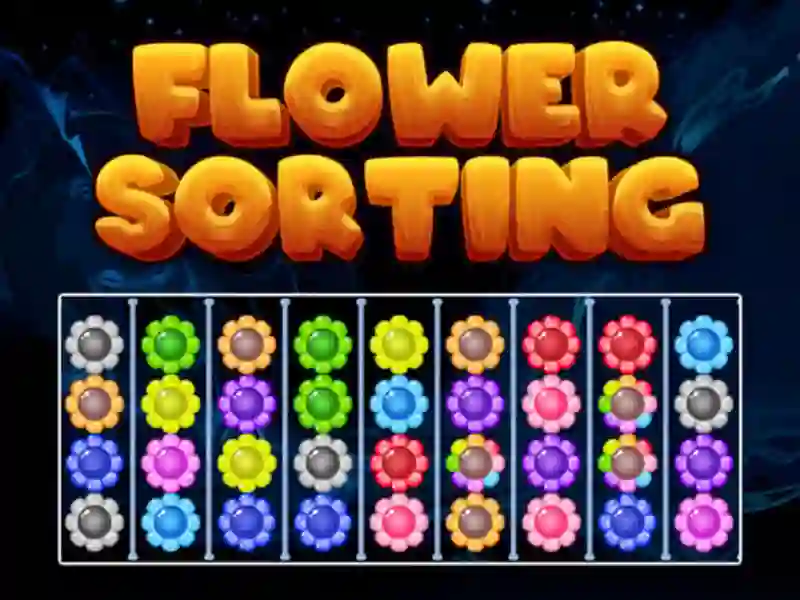 لعبة Flower Sorting على الانترنت