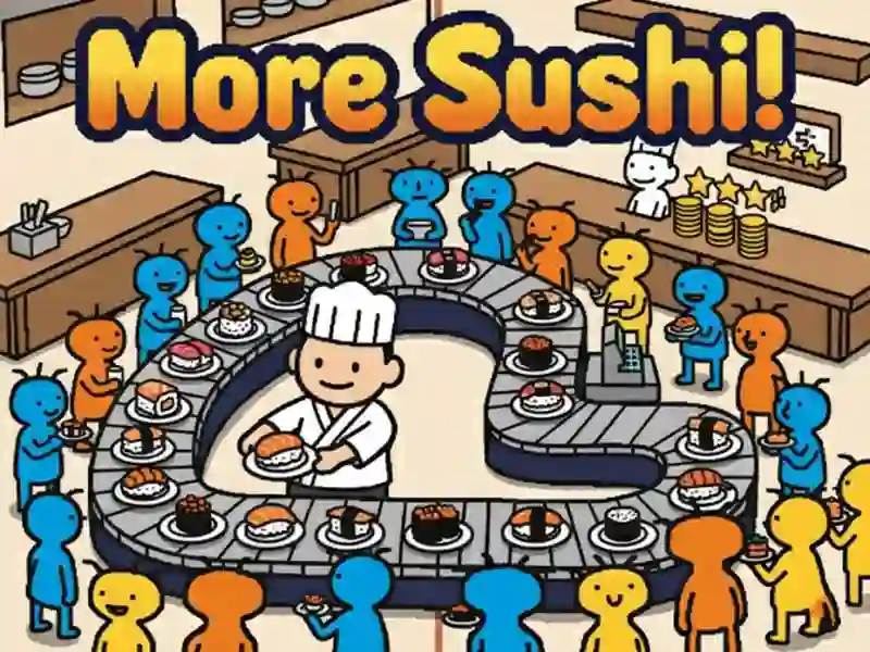 لعبة More Sushi! على الانترنت