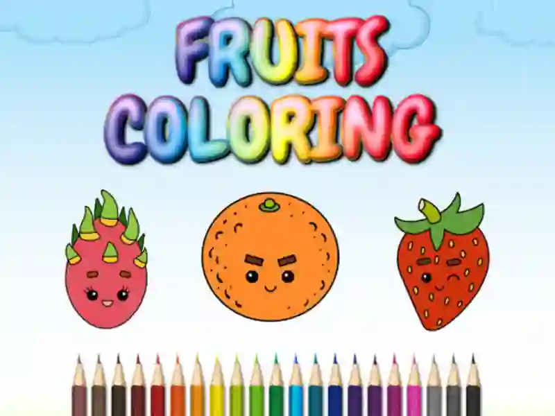 لعبة FRUITS COLORING على الانترنت