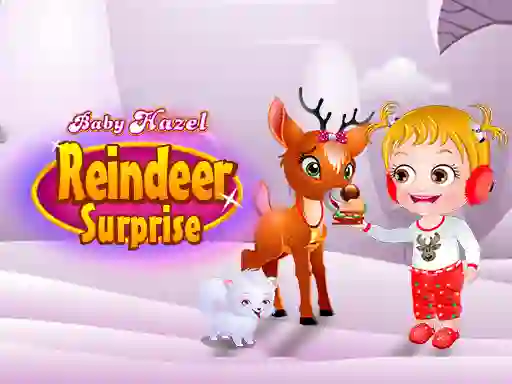 لعبة Baby Hazel. Reindeer surprise على الانترنت