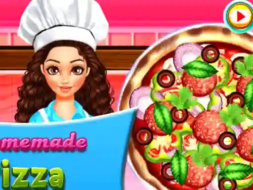 لعبة Homemade Pizza Cooking على الانترنت