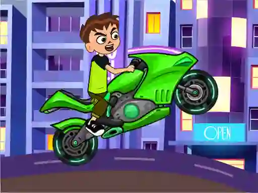 لعبة Ben 10 Racer punk على الانترنت
