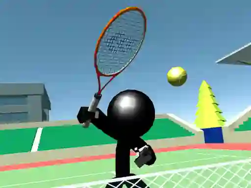 لعبة Stickman Tennis 3D على الانترنت