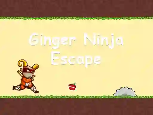 لعبة Ginger Ninja Escape على الانترنت
