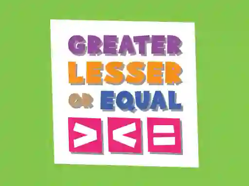 لعبة Greater Lesser Or Equal على الانترنت
